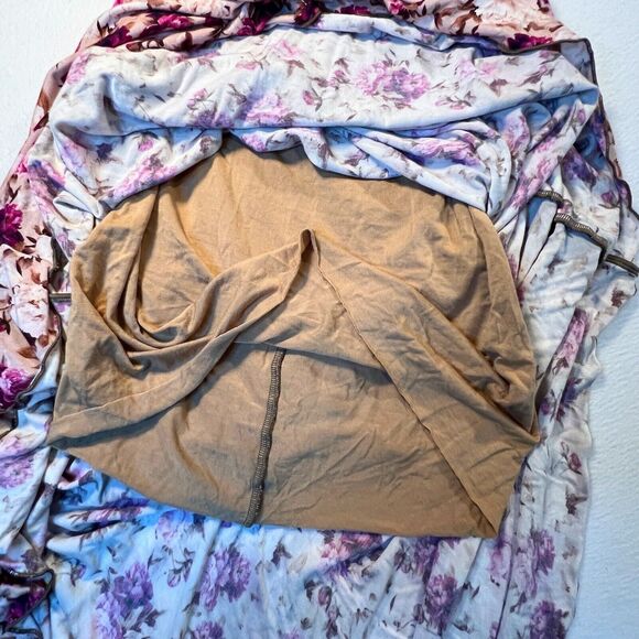 Sew Trendy Maternity Photography Gown Mermaid Zoie Dress Maxi Stretchy Floral - Picture 15 of 15